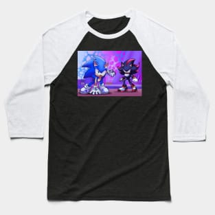 Sonic prime and shadow Baseball T-Shirt